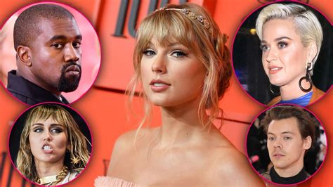 Taylor Swift’s Long History Feuds With Celebs Exposed