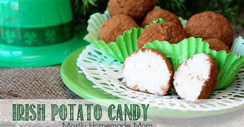 Irish Potato Candy | Mostly Homemade Mom