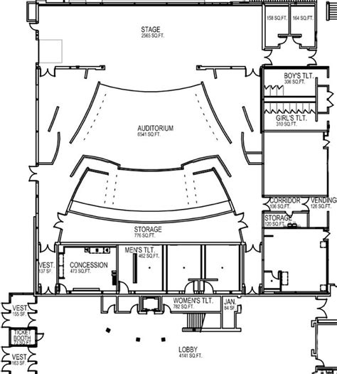 Auditorium Layout | Shepherd Public Schools