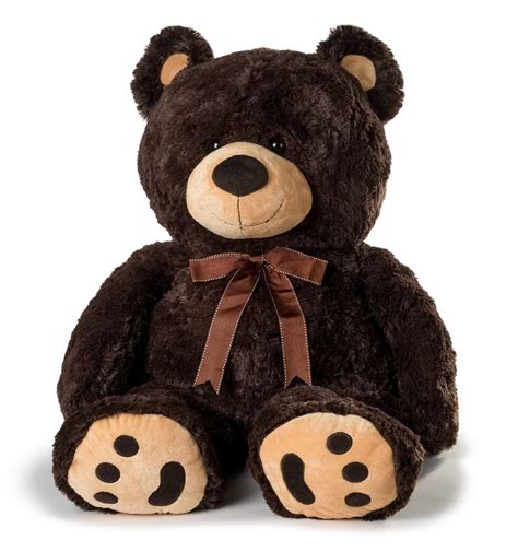 Oso De Peluche Grande Color Café Oscuro - $ 68.900 en Mercado Libre