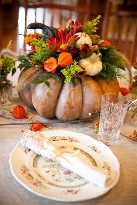 46 Beautiful Thanksgiving Pumpkin Decorations For Your Home - DigsDigs