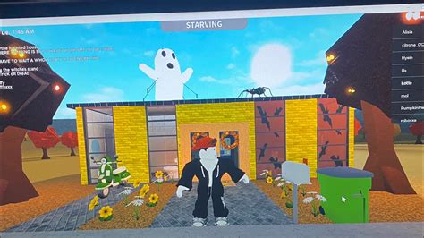 Jeg spiller bloxburg Halloween opdatering - YouTube