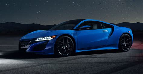 2021 Acura NSX gets new Long Beach Blue Pearl paint 2021 Acura NSX USA-7 - Paul Tan's Automotive ...