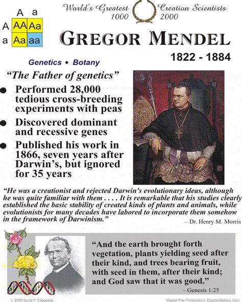 Gregor Mendel Quotes. QuotesGram