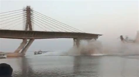 Watch: Under-construction bridge over Ganga collapses in Bihar