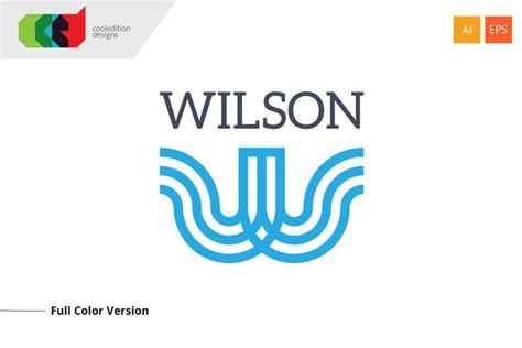 Wilson - Logo Template #Logo#Wilson#Templates#Template | Logo templates ...