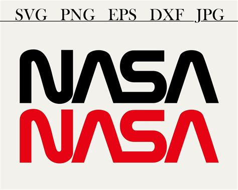 NASA Logo Svg NASA Svg Logo Svg Files Silhouette NASA Logos Cut Files ...