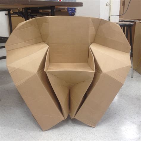 Cardboard Chair Project on Behance