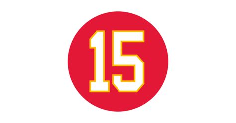 Mahomes Kansas City Chiefs Number 15 Jersey Inspired - Kc Chiefs ...