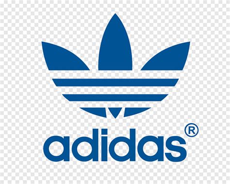 Blue Adidas Logo