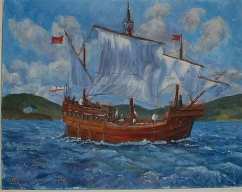 John Cabot's Ship | Oil on canvas. A painting of the famous … | Flickr - Photo Sharing!