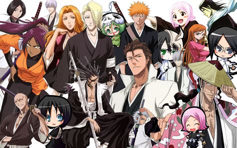 Bleach Collage-Wallpaper 2 by superzproductions on DeviantArt