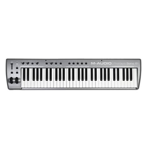 M-Audio Prokeys Sono 61 Digital Piano, 61-Keys Usb Audio Intf. - PT ...