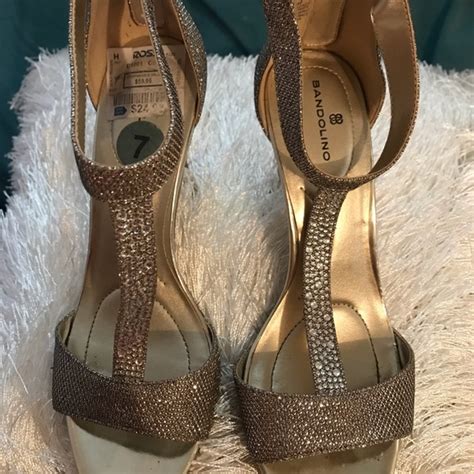 ross | Shoes | Gold Sequins Sandals | Poshmark