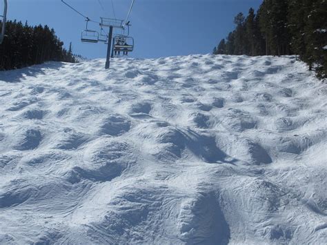 Back out for a mogul run after lunch.