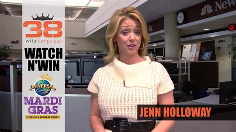 Jenn Holloway, co-anchor of News Channel 8 at 8pm on Great 38, has a message for you! | By Great ...