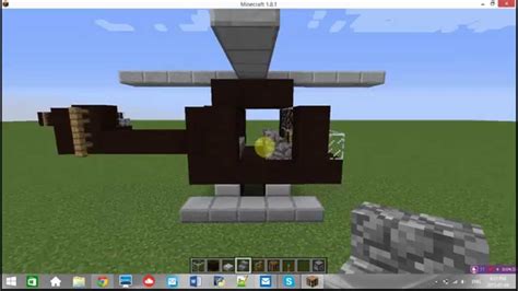 Minecraft How To Build A Small Helicopter Tutorial Easy Survival | Hot Sex Picture