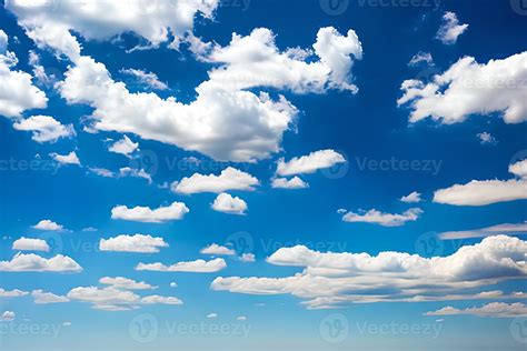 Beautiful blue cloud formation bright sky new season, spring, greetings ...