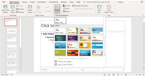 How to Use PowerPoint Slide Master Layouts