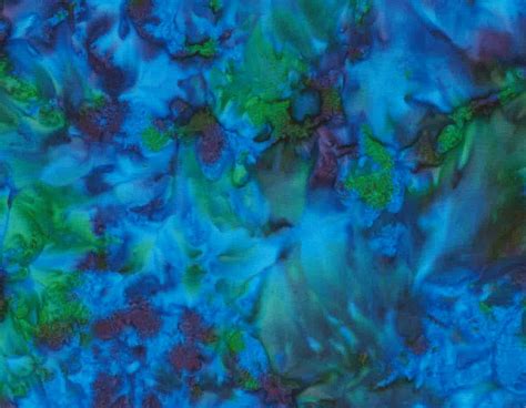 Oasis Batiks - Blue/Green