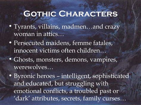 Gothic literature introduction