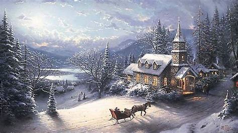 Thomas kinkade paintings, Kinkade paintings, Thomas kinkade art