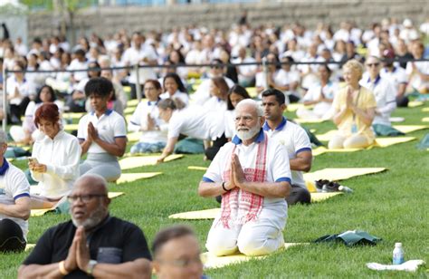 Modi hits out at commercialisation of yoga, welcomes scientific ...