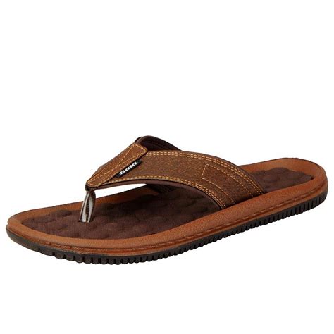 Bata Men's Synthetic Slip On Slippers (Brown, numeric_8) : Amazon.in ...