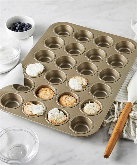 Gold Tone Mini Cupcake Pan | Boon Supply