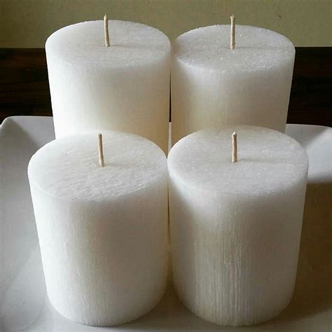 Velas blancas | Velas blancas, Velas, Velas artesanales