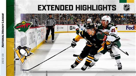 Minnesota Wild vs. Pittsburgh Penguins Apr 6, 2023 HIGHLIGHTS - YouTube