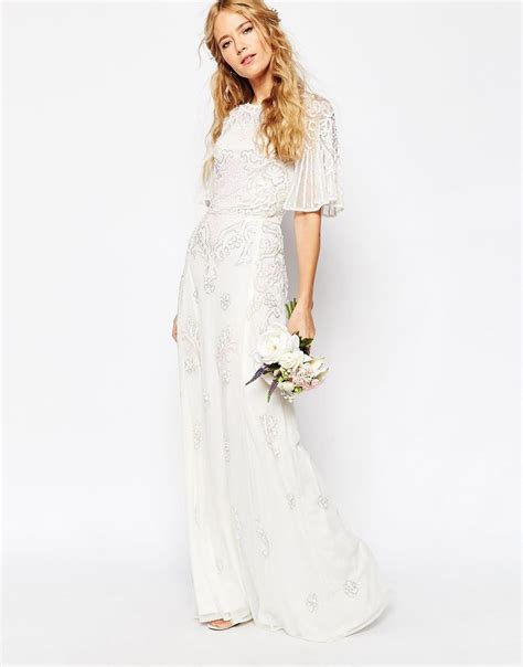 The Affordable ASOS Bridal Collection Is Here | Asos wedding dress, Bridal dresses, Budget ...