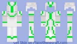 Iron Armor/Emerald Tide Armor Trim Minecraft Skin