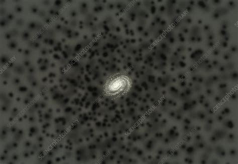 Dark matter halo - Stock Image - R980/0137 - Science Photo Library