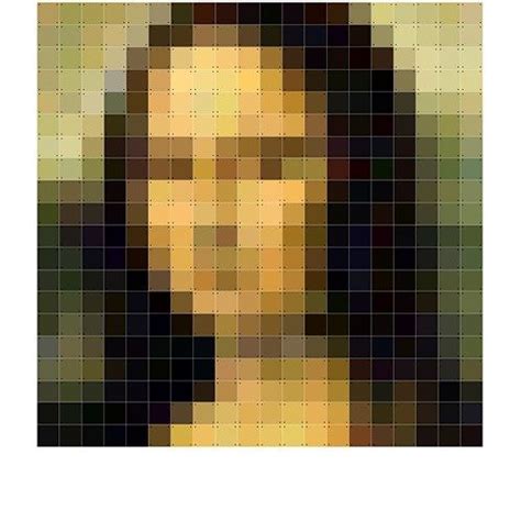 Personal and flexible wall art | Mona lisa, Pixelkunst, Kunstwerk