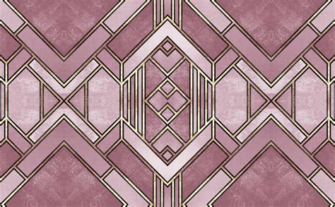 Art Deco Diamond Pattern Wallpaper for Walls | Art Deco City