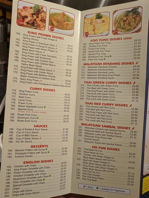 Menu at New Far East Chinese fast food, Canterbury