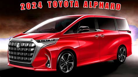 New 2024 Toyota Alphard a more spacious and luxurious hybrid minivan ...