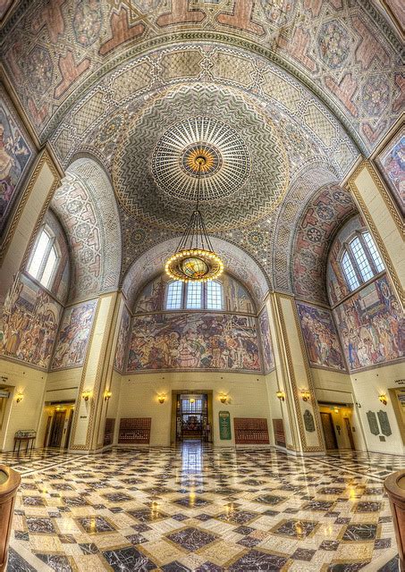 Los Angeles Central Library Rotunda on Flickr. ... | The Desert is ...