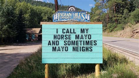 A Small Colorado Town's Punny Signs Are Receiving National Attention ...