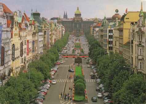 A Postcard a Day: Wenceslas Square