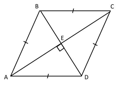 How to find the length of the diagonal of a rhombus - Advanced Geometry