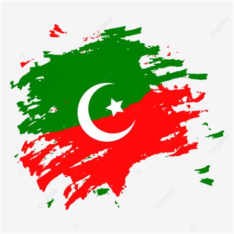 Pti Pakistan Tehreek E Insaf Flag Transparent Background Vector Hd Images, Pti, Pti Flag, Pti ...