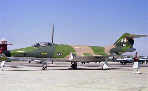 A McDonnell Douglas RF-101C Voodoo in Vietnam era colors at Wright-Patterson AFB, October 1987 ...