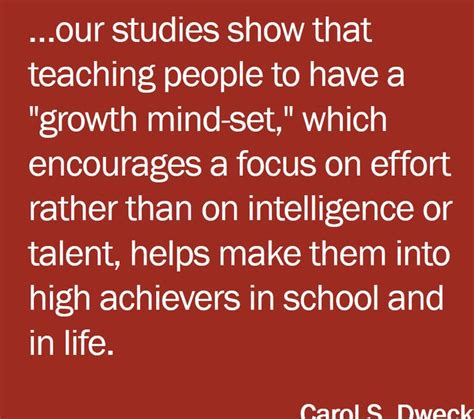 Carol dweck quotes about a growth mindset – Artofit