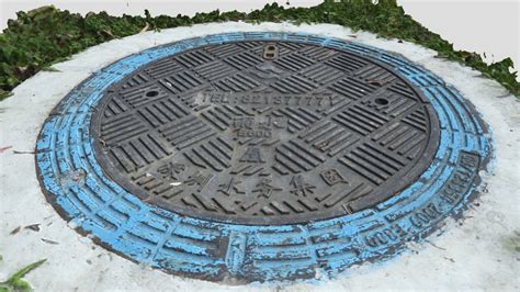 Manhole Cover 05 Scan - Download Free 3D model by joeshu [4aeb823] - Sketchfab