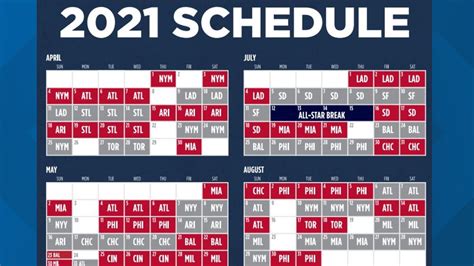 Washington Nationals 2021 season: List of games and schedule | wusa9.com