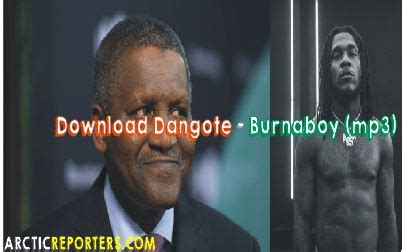 DOWNLOAD: Dangote - Burna boy [Mp3] - ArcticReporters.com