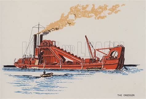 The Dredger stock image | Look and Learn