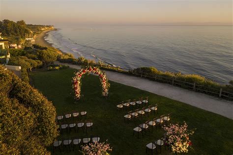 The Ritz-Carlton Bacara, Santa Barbara Resort – Santa Barbara, CA, USA – Wedding Ceremony Ocean ...